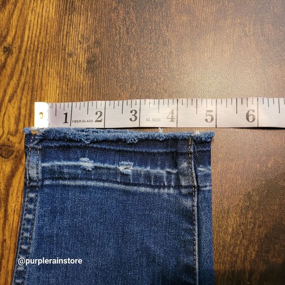 Madewell Jeans 28 Skinny Button Fly Rosecliff Wash H6319 Tummy Control Stretch - Picture 12 of 13